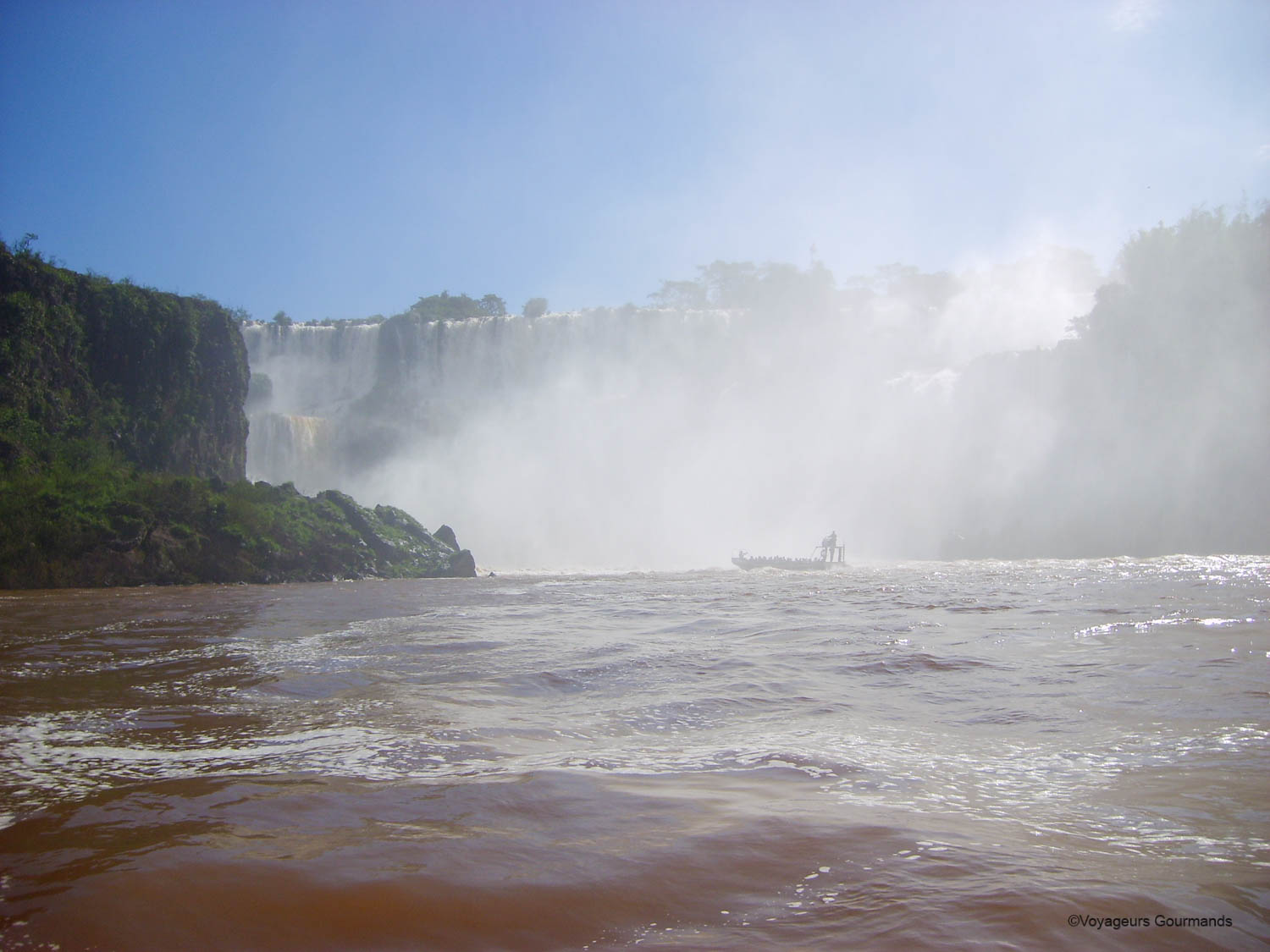 chutes iguacu bateau 4