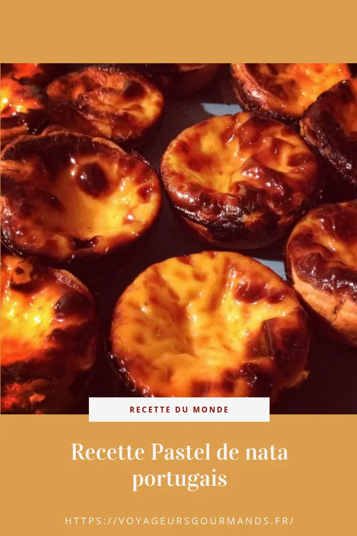 Recette Pastel de nata
