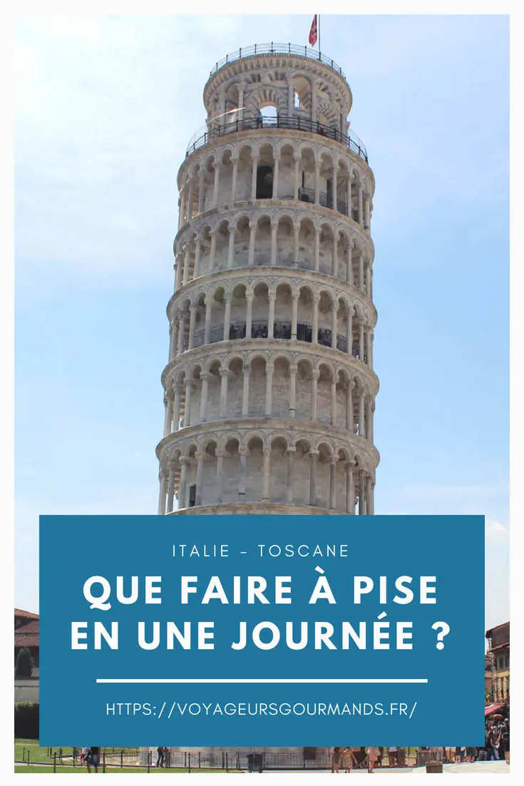 Que faire à pise en une journee