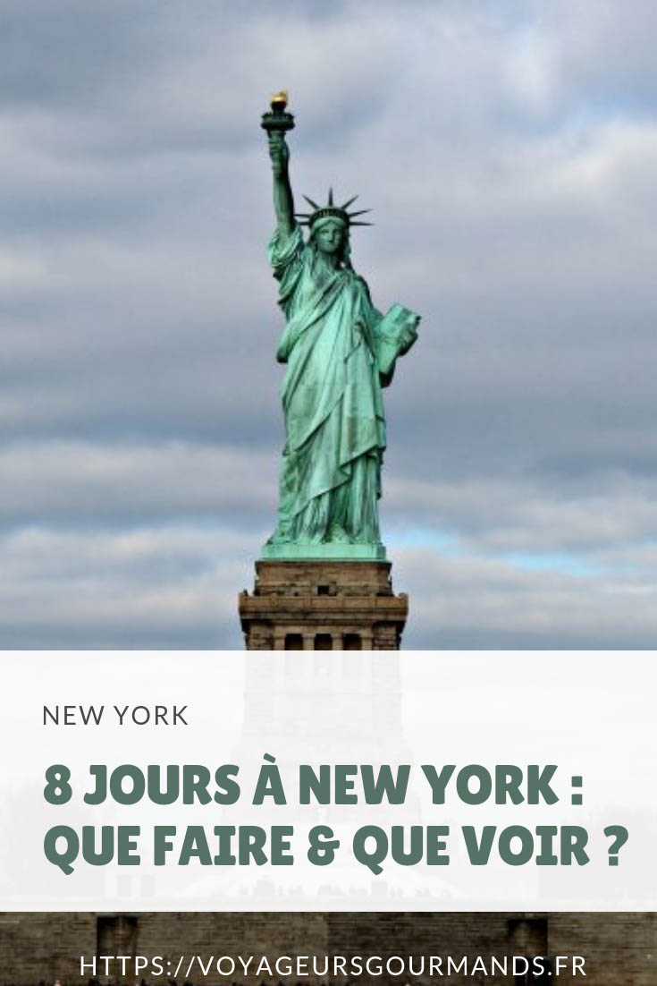 8 JOURS À NEW YORK