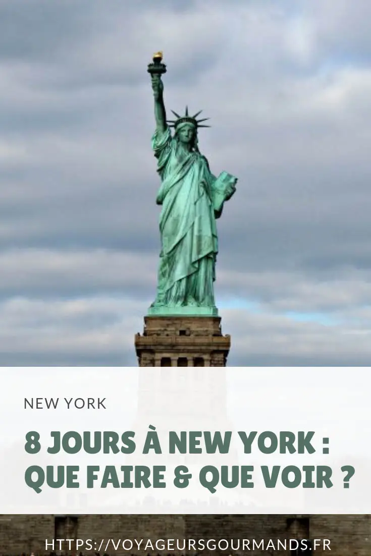 8 JOURS À NEW YORK
