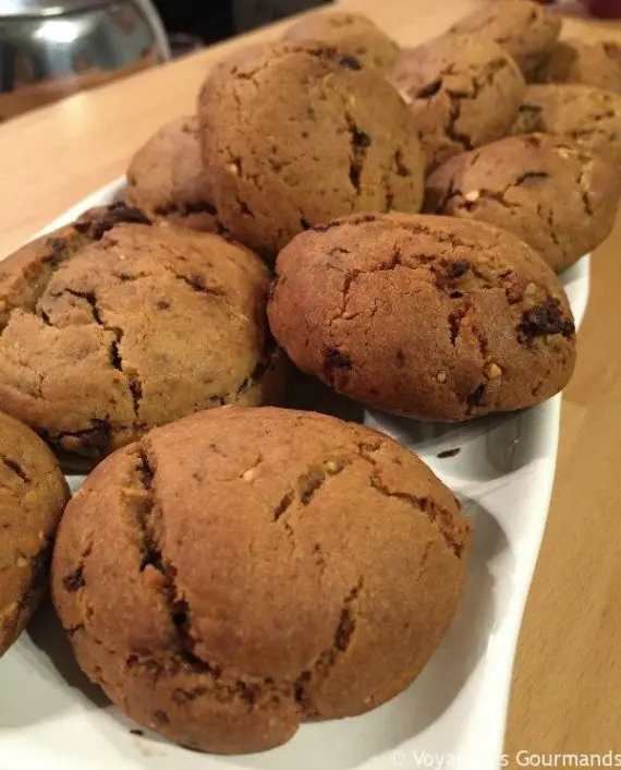 Cookie pralin et chocolat