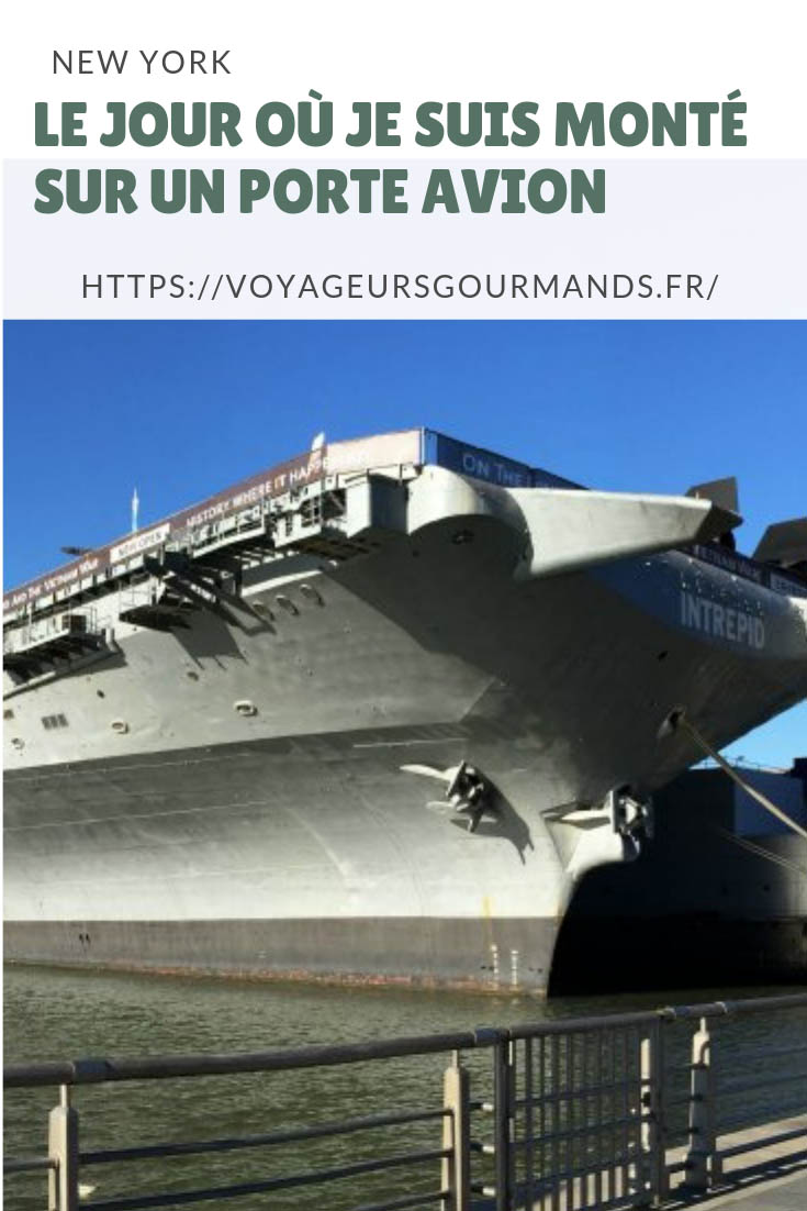 LE JOUR OÙ JE SUIS MONTÉ SUR UN PORTE AVION