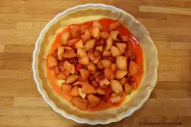 tourte pommes fraises 2