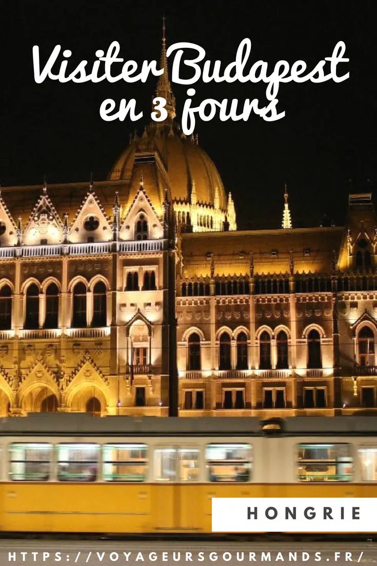 visiter budapest en 3 jours