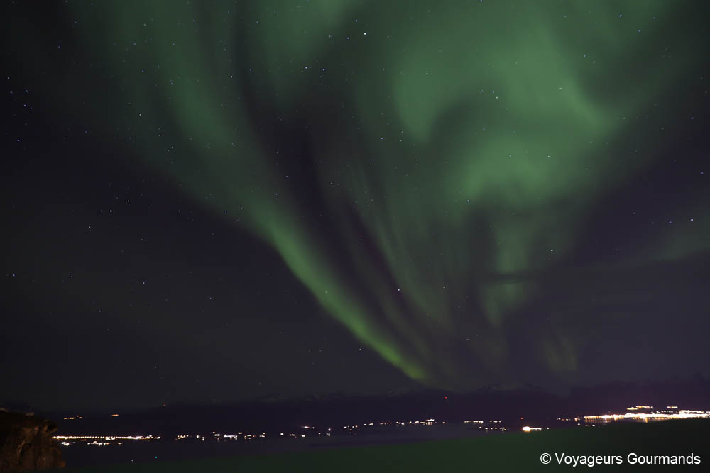 aurores boreales en Norvege