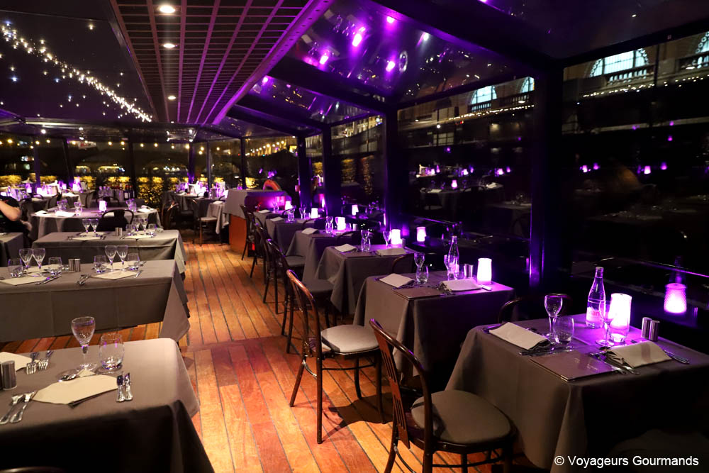 diner croisiere sur la seine