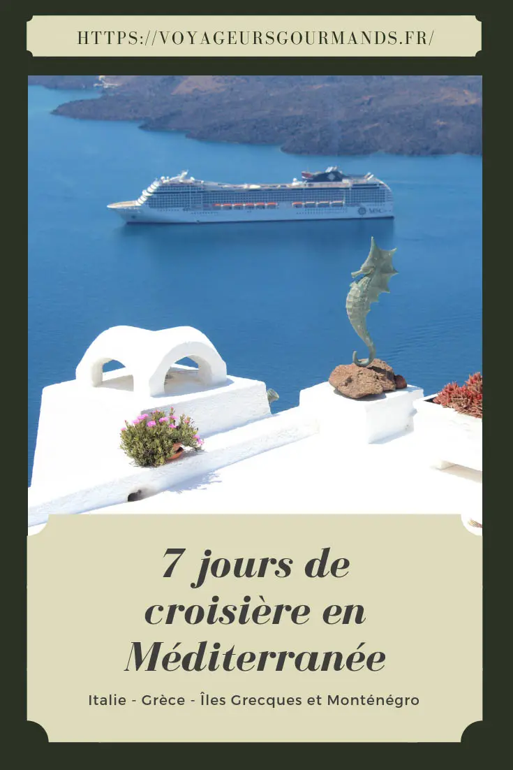 Croisière en Méditerranée