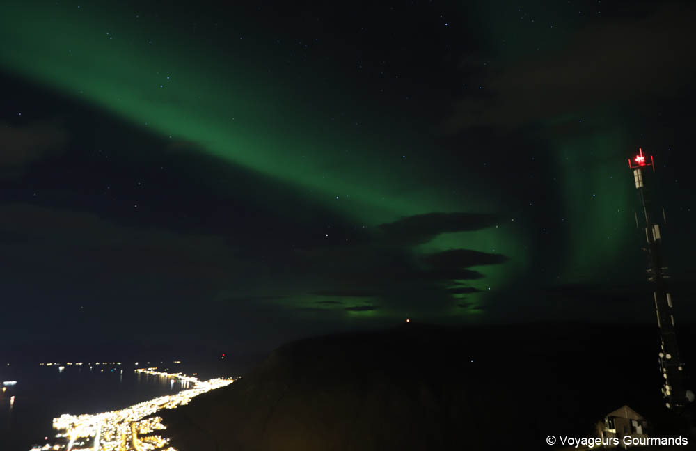 aurores boreales en Norvege