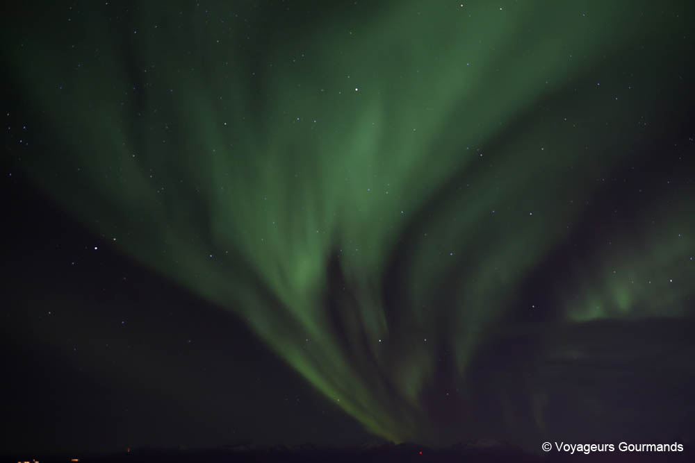 aurores boreales en Norvege