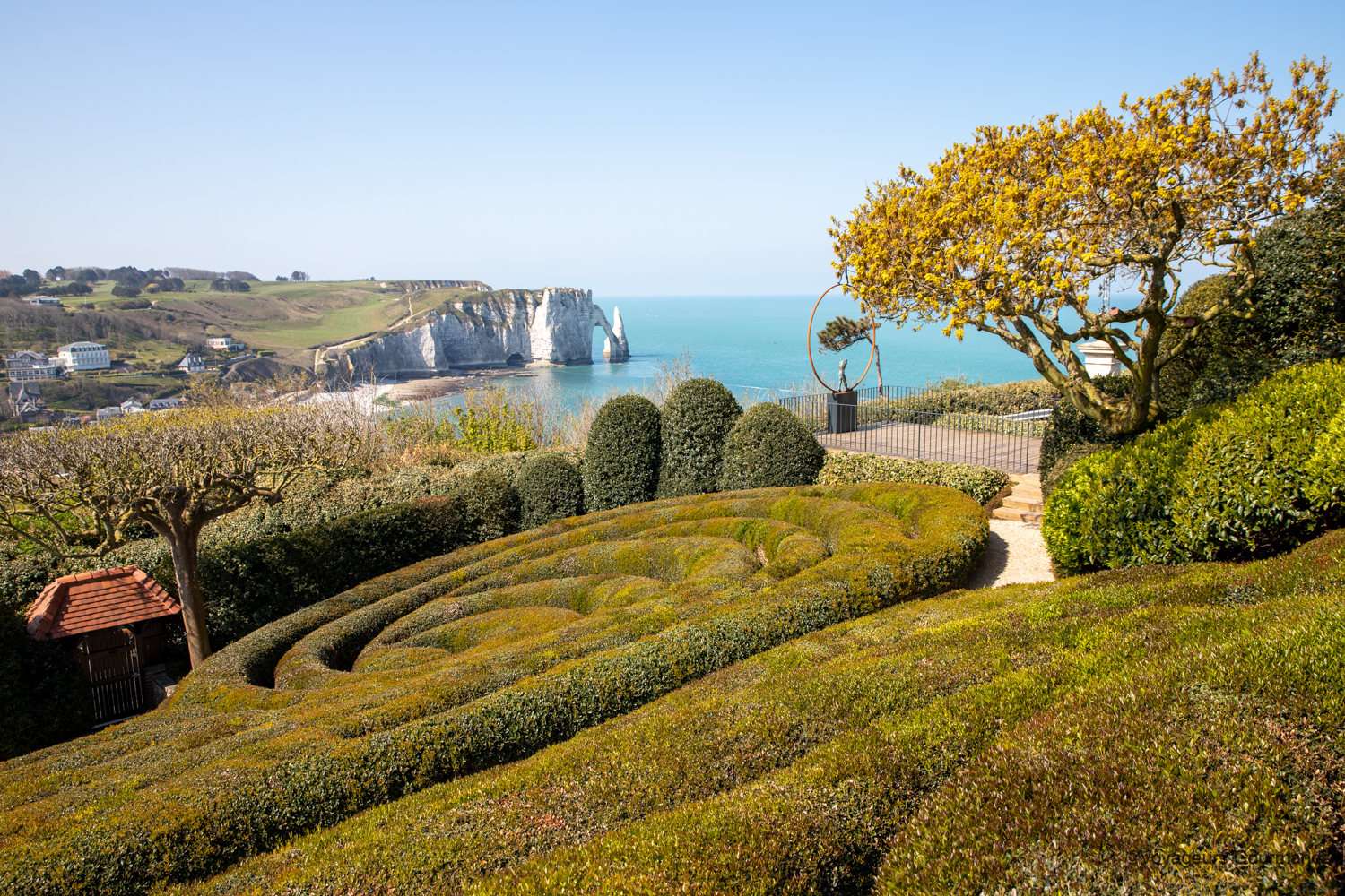 visiter etretat jardins 1