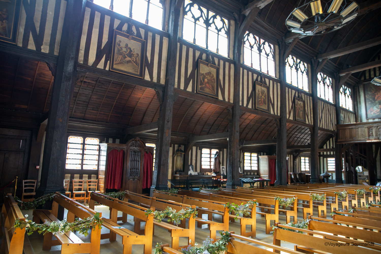 visiter honfleur eglise sainte catherine