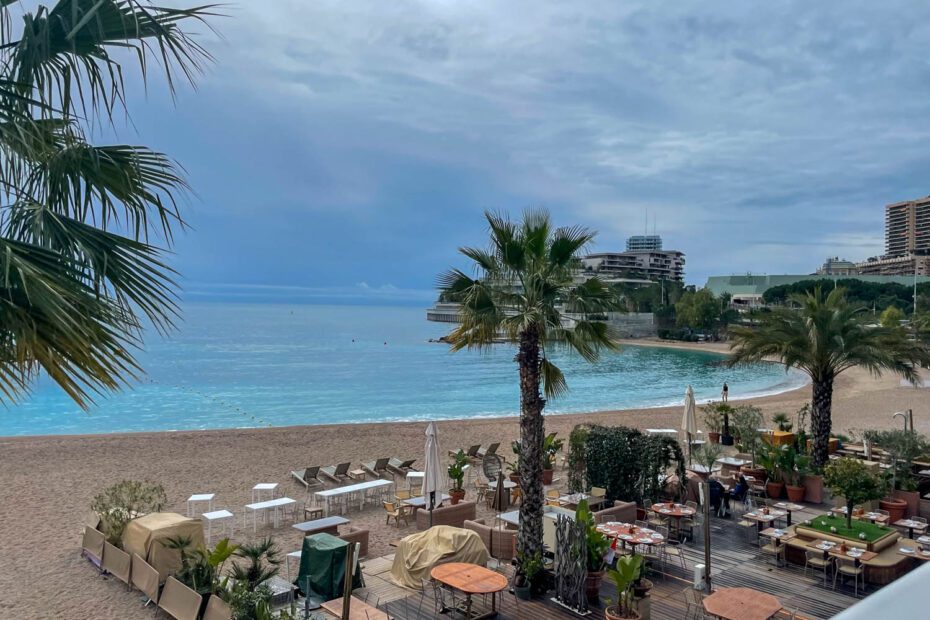 Plage Larvott, Monaco