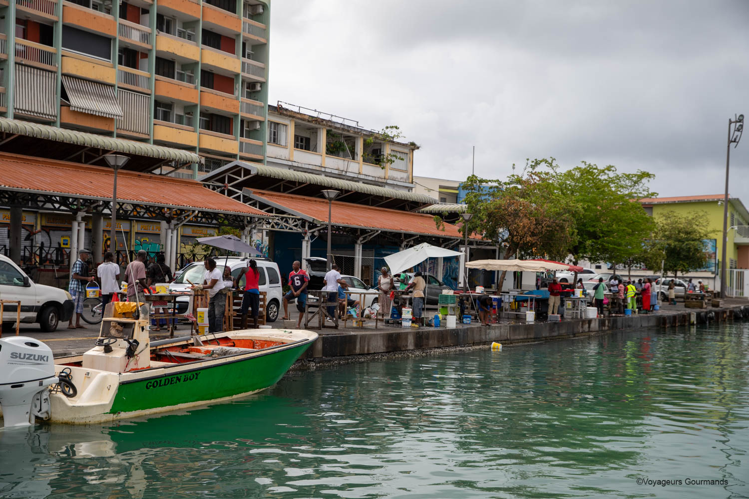 pointe a pitre marche de la darse