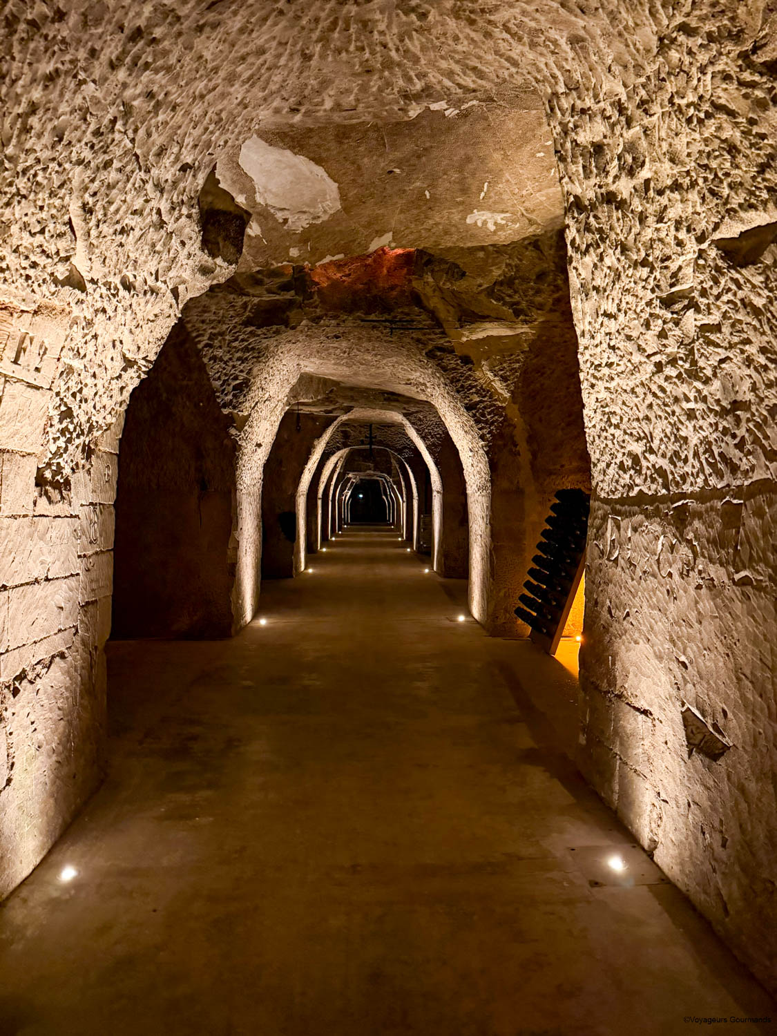 caves de champagne Joseph Perrier