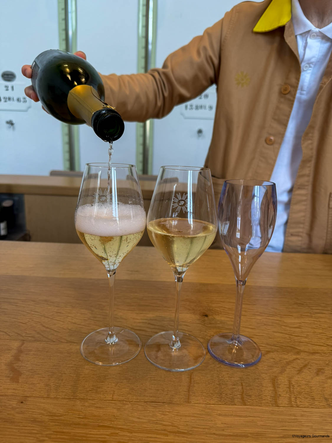 degustation de champagne Joseph Perrier