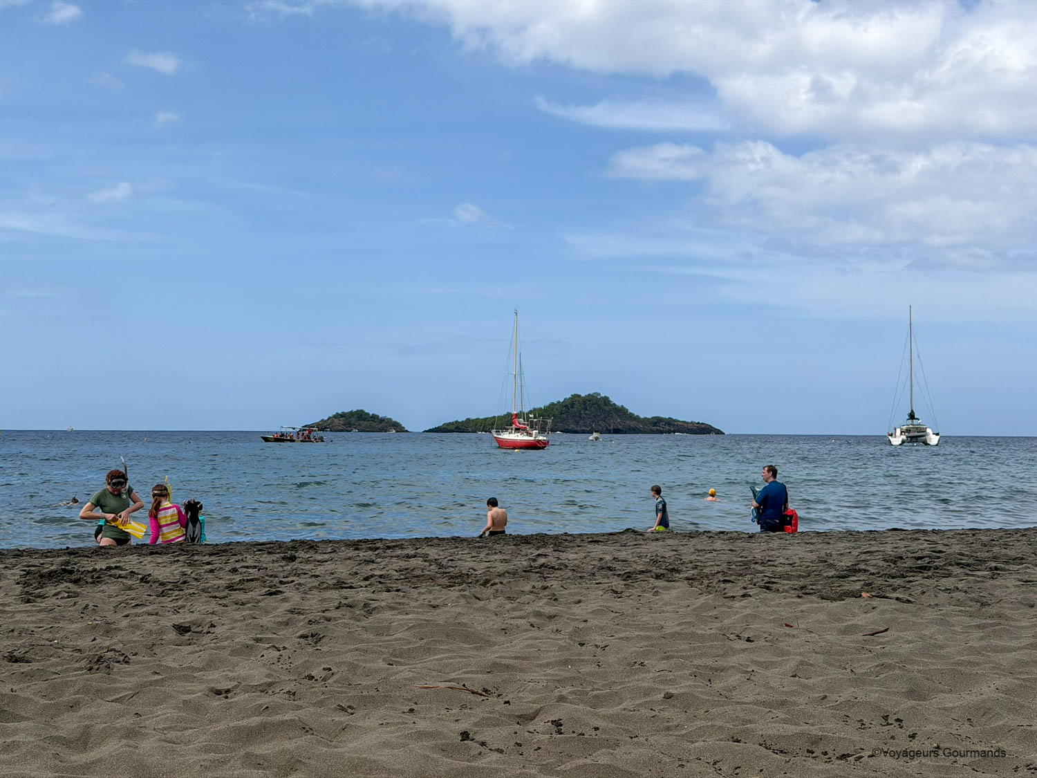 Plage de Malendure, spot de snorkeling en Guadeloupe
